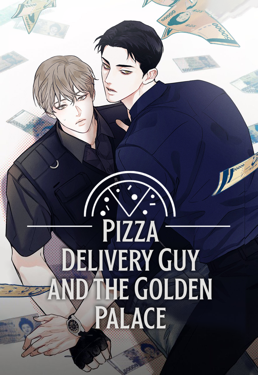 Pizza delivery man and gold palace